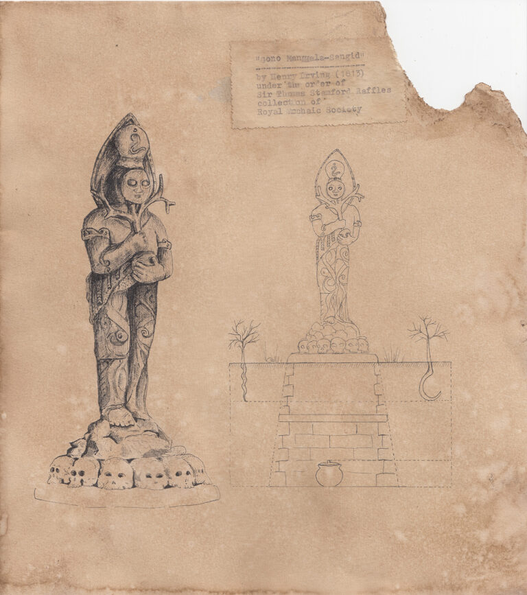 Early Representational Drawing on Tugu Gono Manggala-Sangid