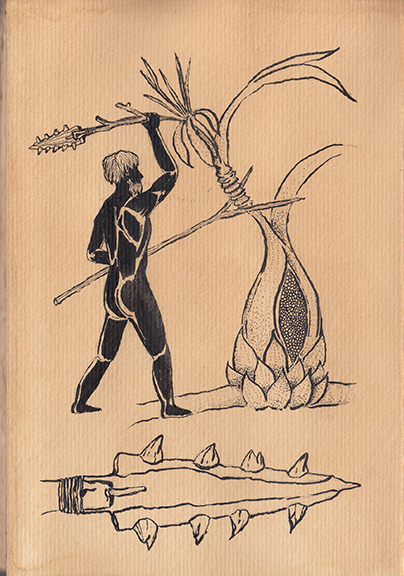 Drawing Study of Orang Runcuk (Excerpted from Stern’s Manuscript & Journal)